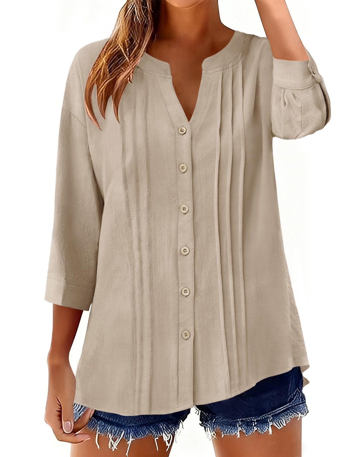 Cotton and Linen Shirt