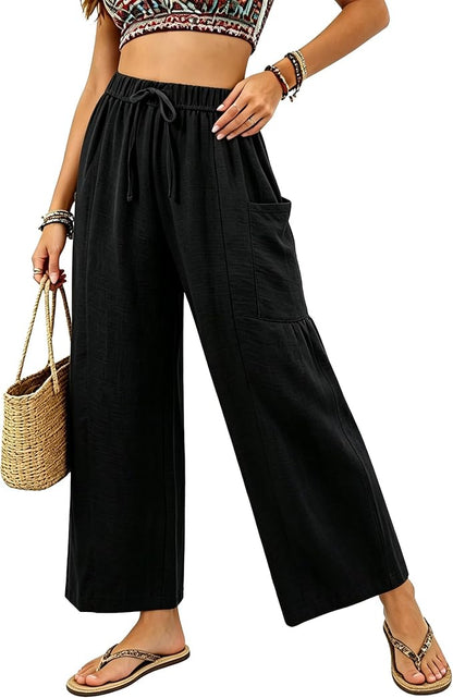 Lightweight Palazzo Pants