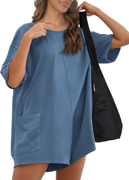 Oversized T-Shirt Romper