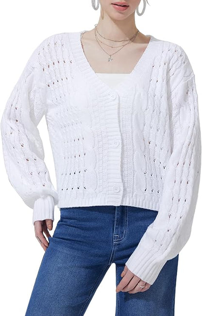 Cropped Cardigan