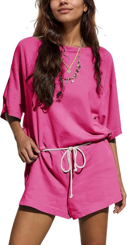 Drawstring Romper