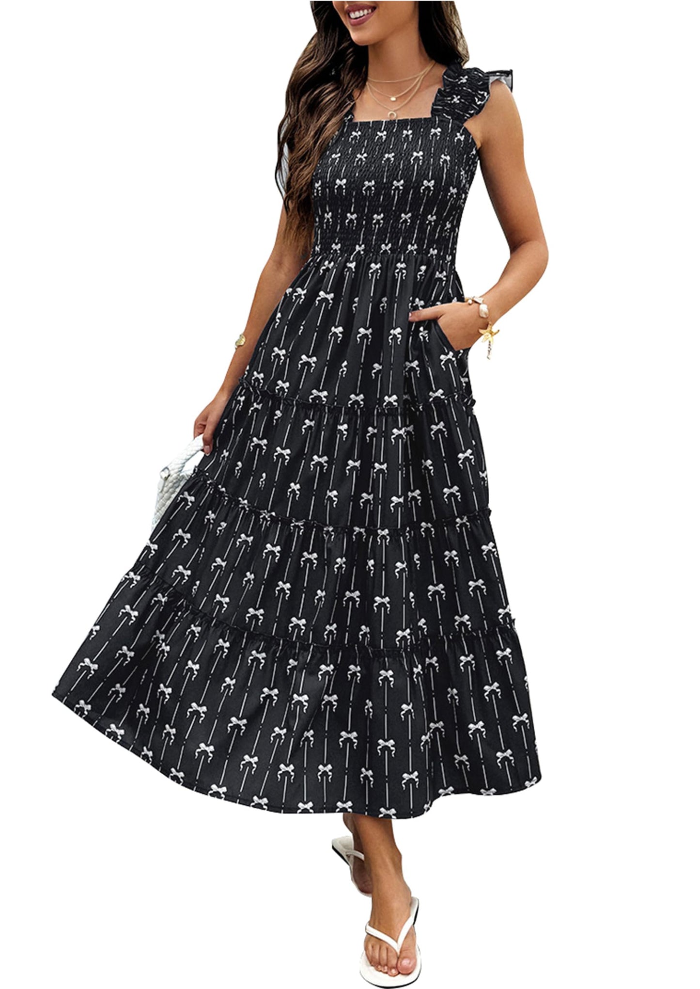 Tiered Maxi Dress