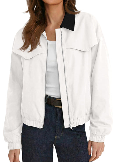 Oversized Bomber Jacket