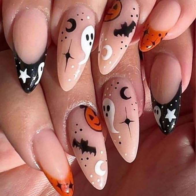 Halloween Press-On Nails