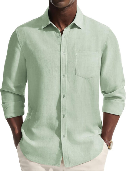 Men's Button Down Dress Shirt