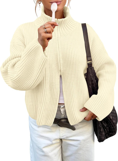 Chunky Ribbed Cardigan