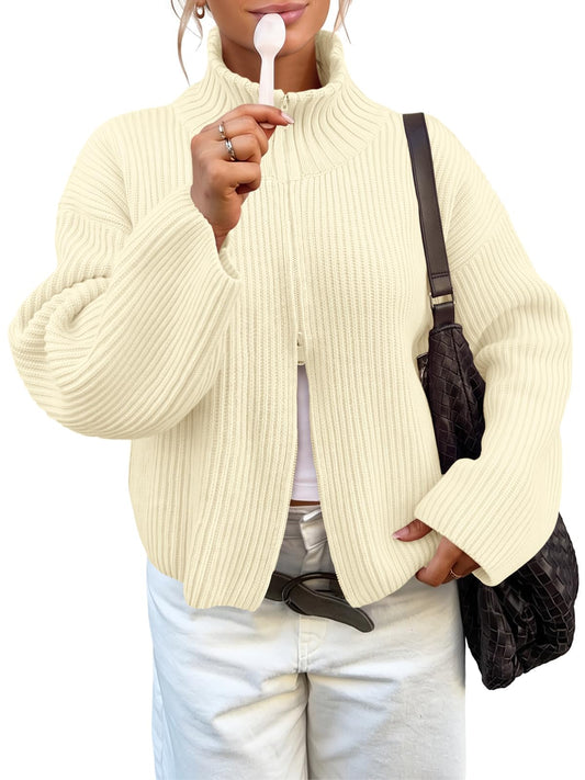 Chunky Ribbed Cardigan