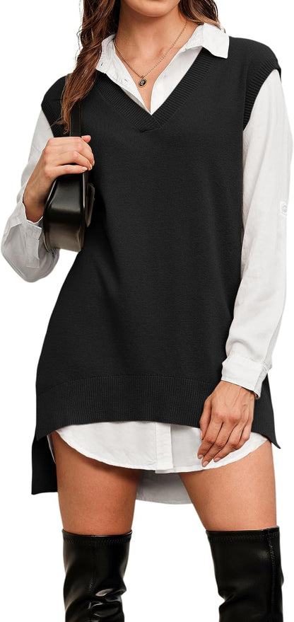 Wool Blend Sweater Vest