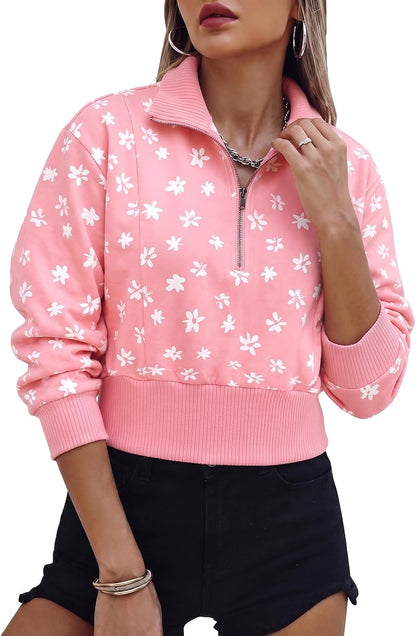 Half Zip Sweatshirt