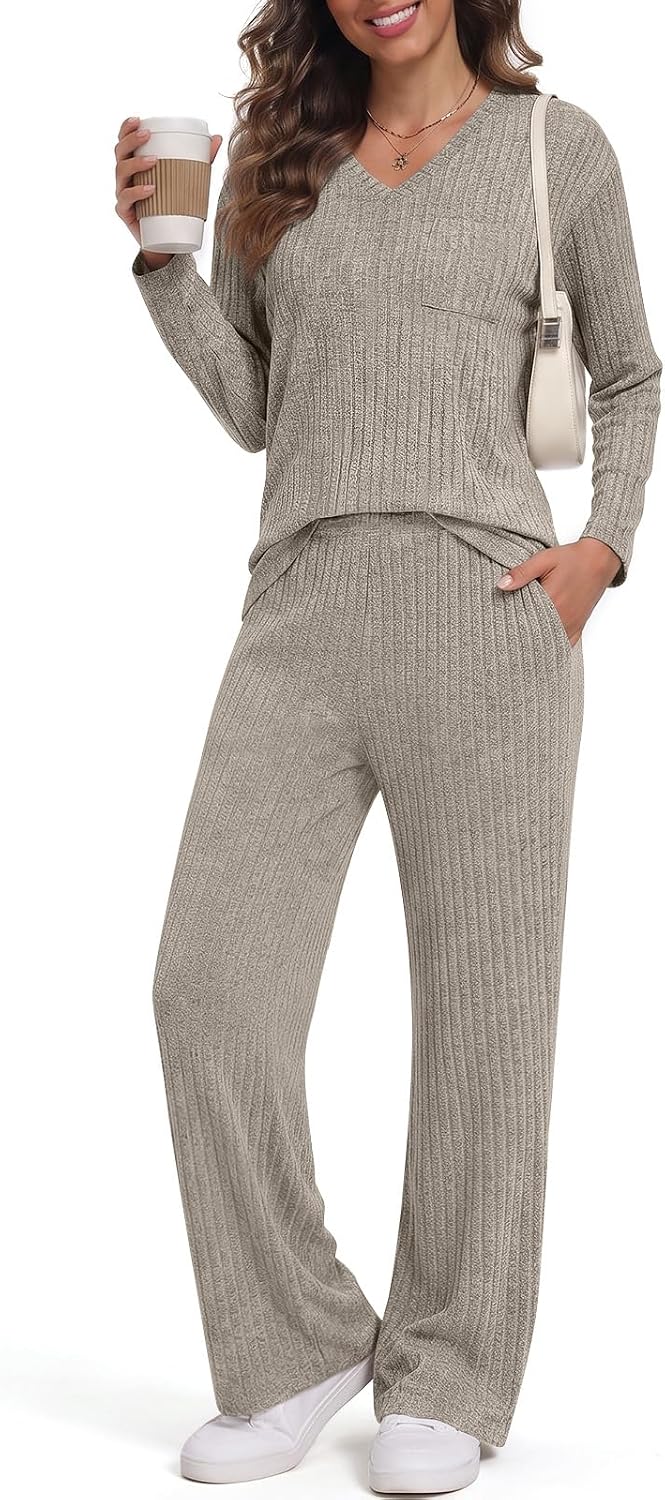 Ribbed Knit Set