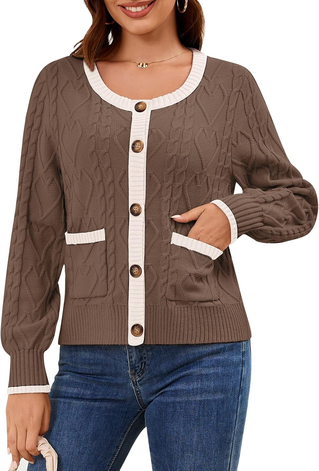 Cable Knit Cardigan