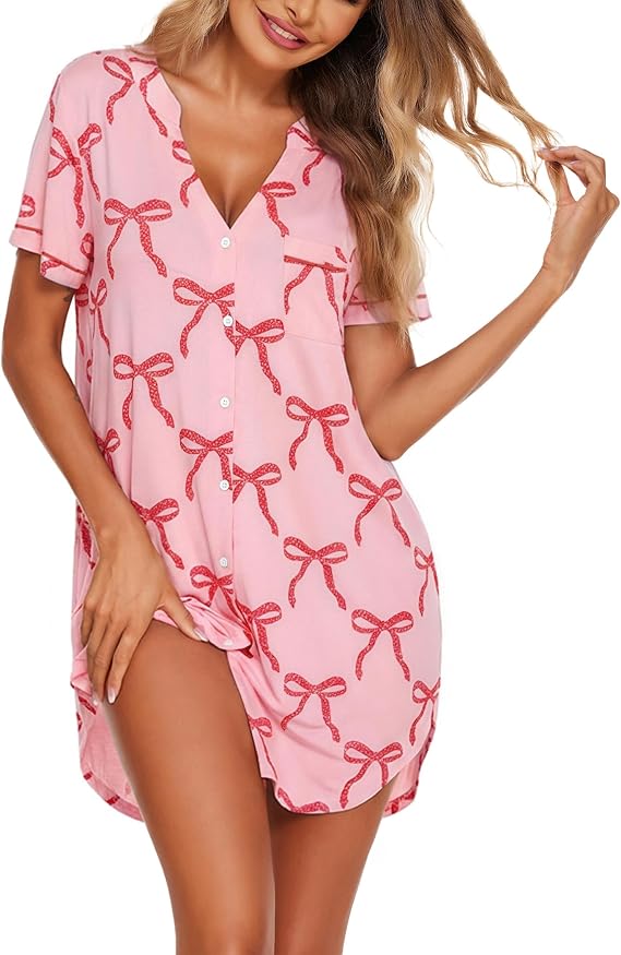 Button Down Nightgown