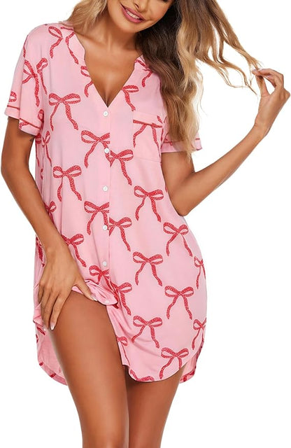 Button Down Nightgown