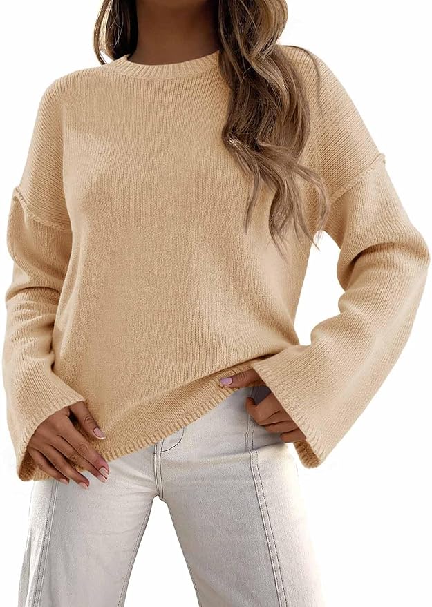 Oversized Crew Neck Sweater