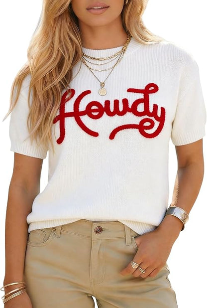 Howdy Western Sweater