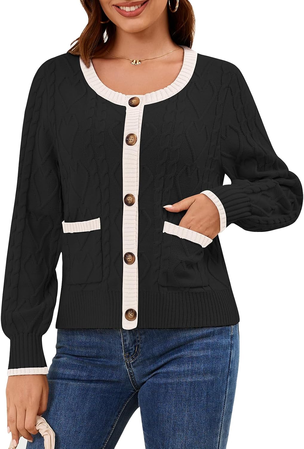 Cable Knit Cardigan