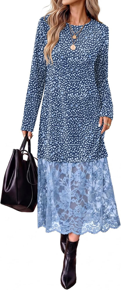 Lace Midi Dress