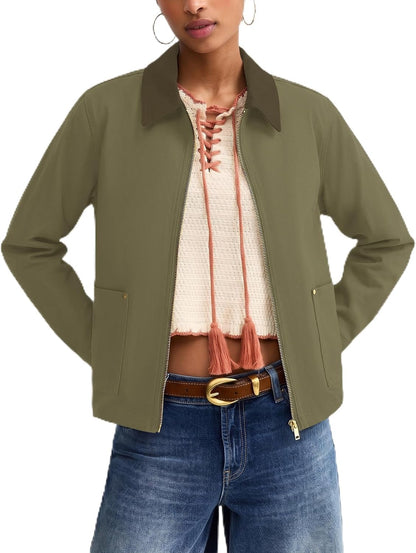 Cropped Barn Jacket