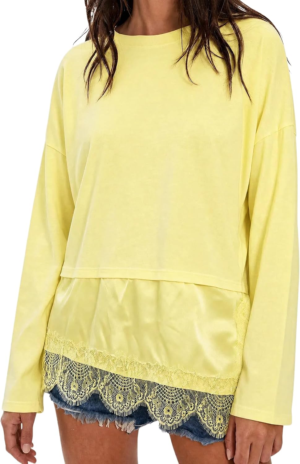 Lace Trim Tunic