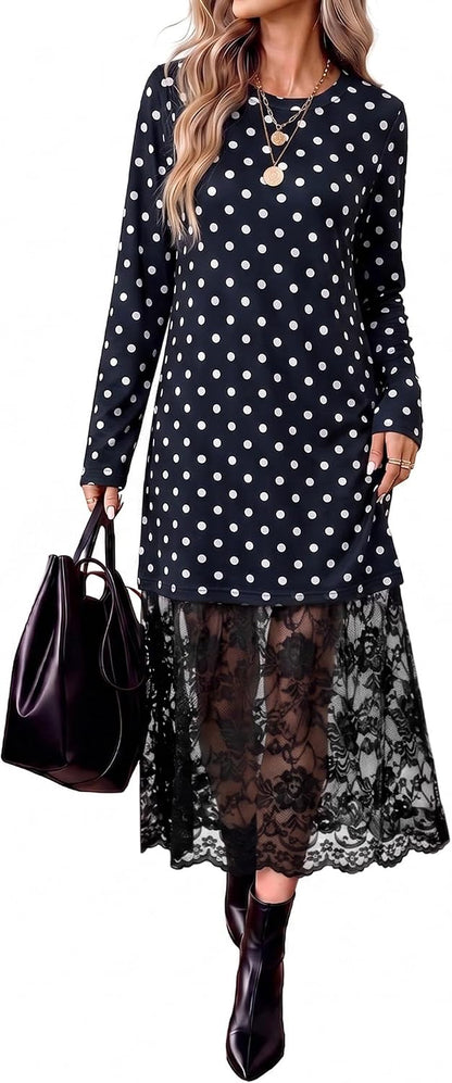 Lace Midi Dress