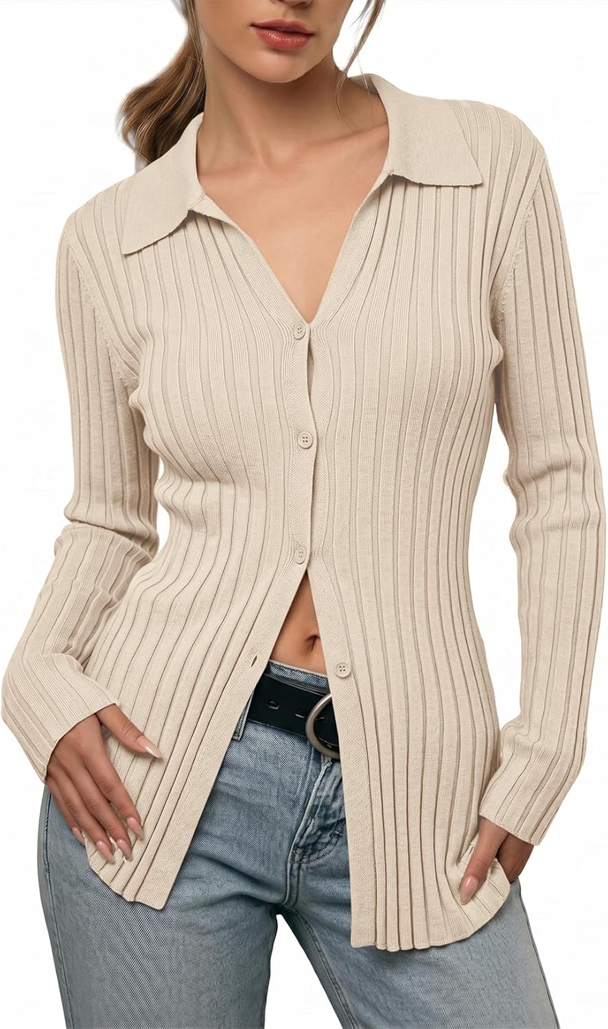 Lightweight V-Neck Cardigan