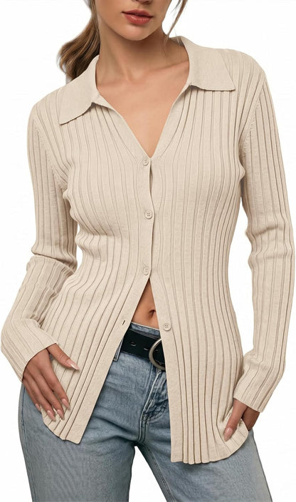 Lightweight V-Neck Cardigan