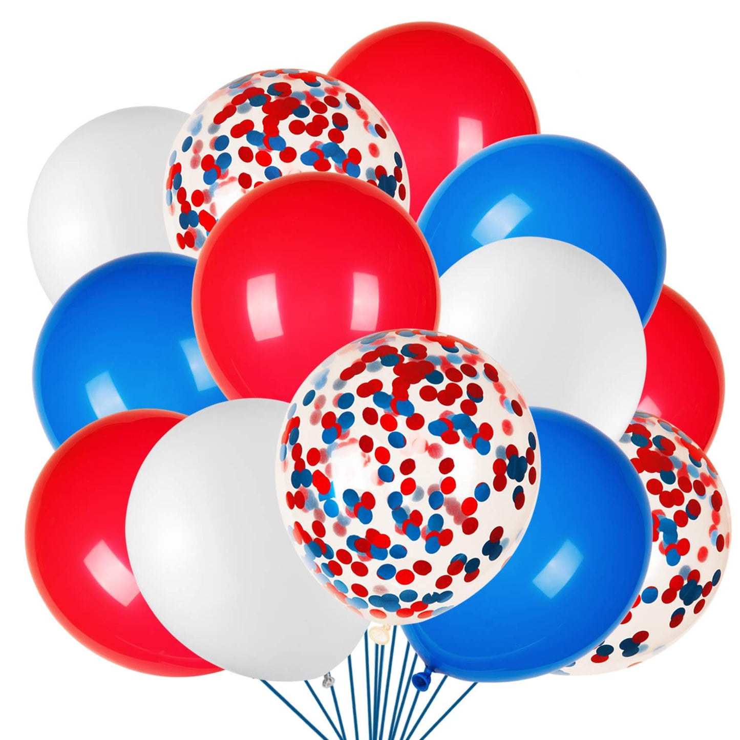 80PC Red White and Blue