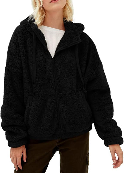 Fuzzy Sherpa Jacket