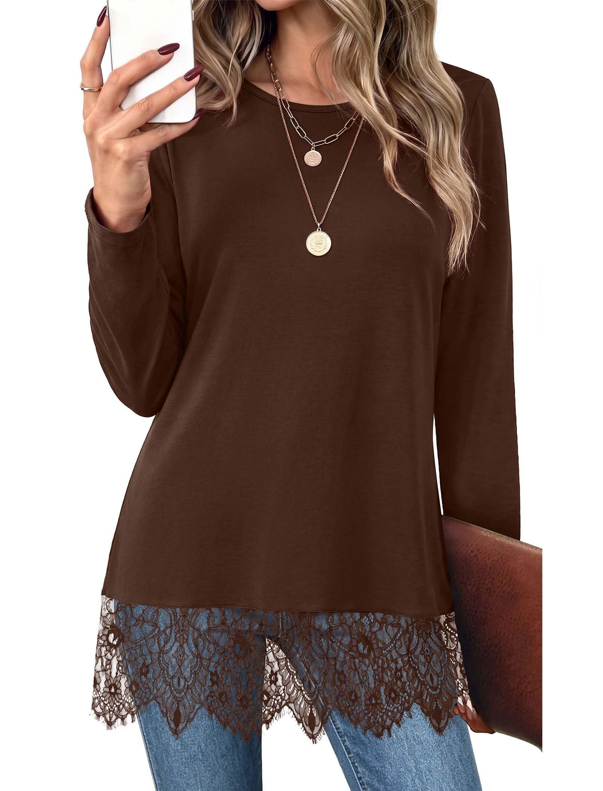 Lace Tunic Top