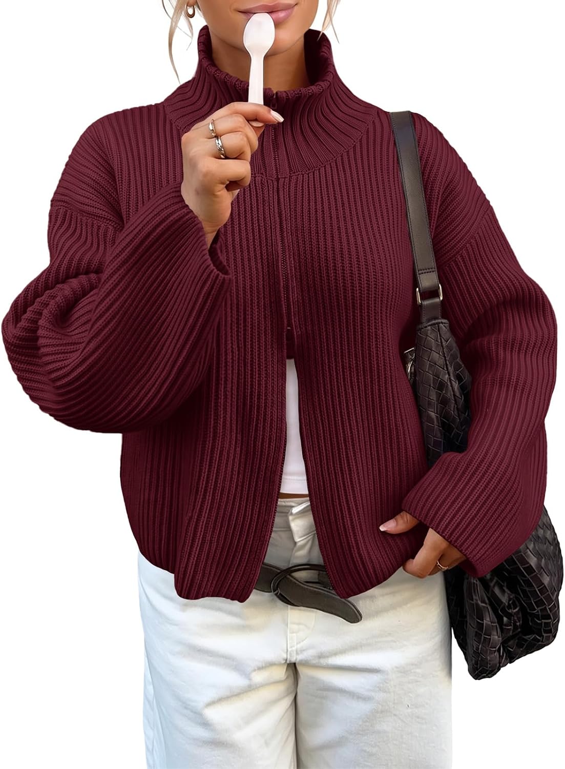 Chunky Ribbed Cardigan