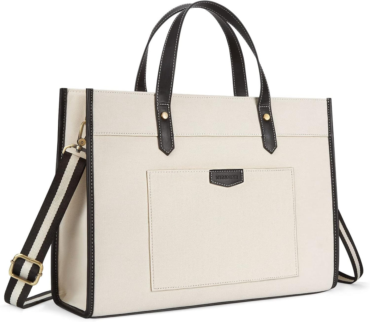Canvas Laptop Tote