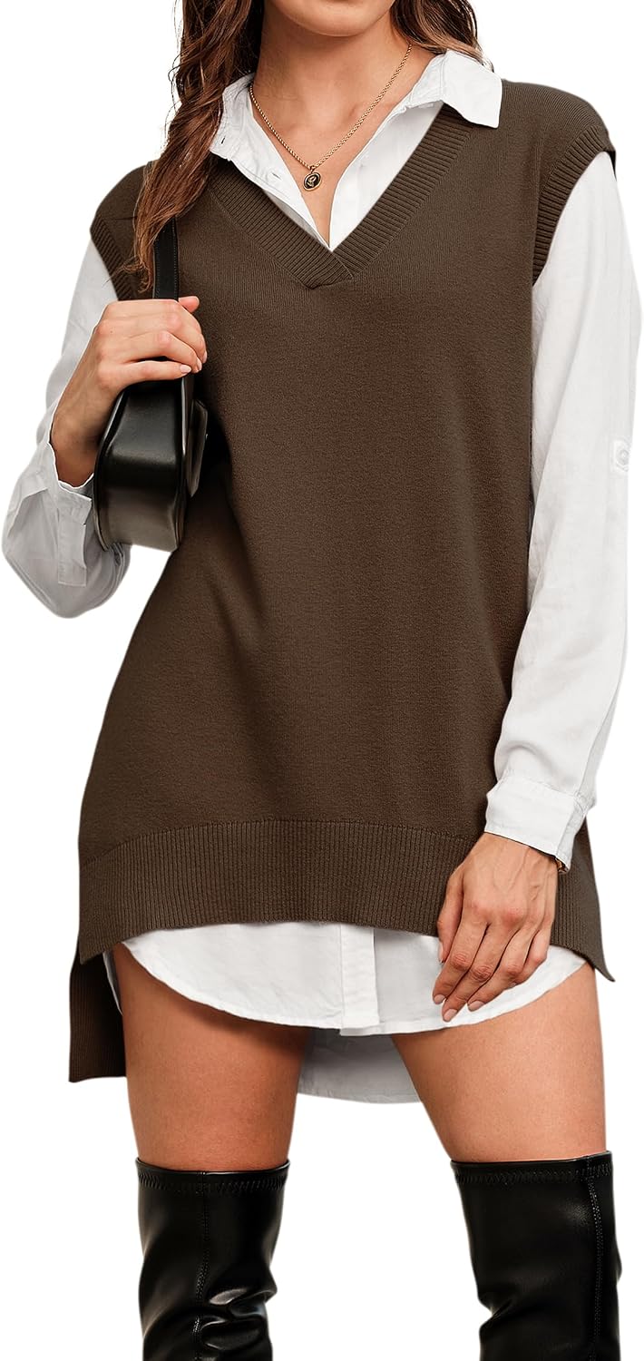 Wool Blend Sweater Vest
