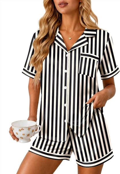 Satin Pajamas Set