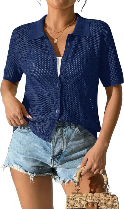 Crochet Cardigan Sweater