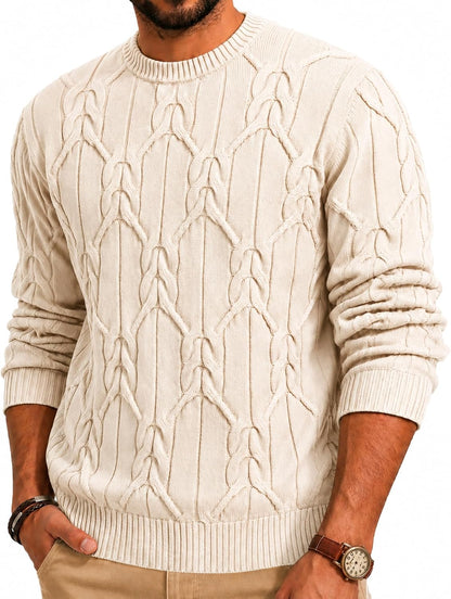 Men's Cable Knit Sweater