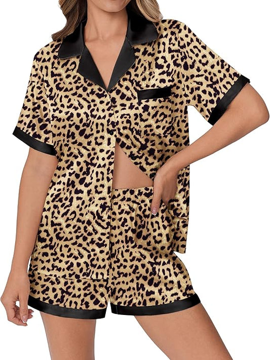 Satin Pajamas Set