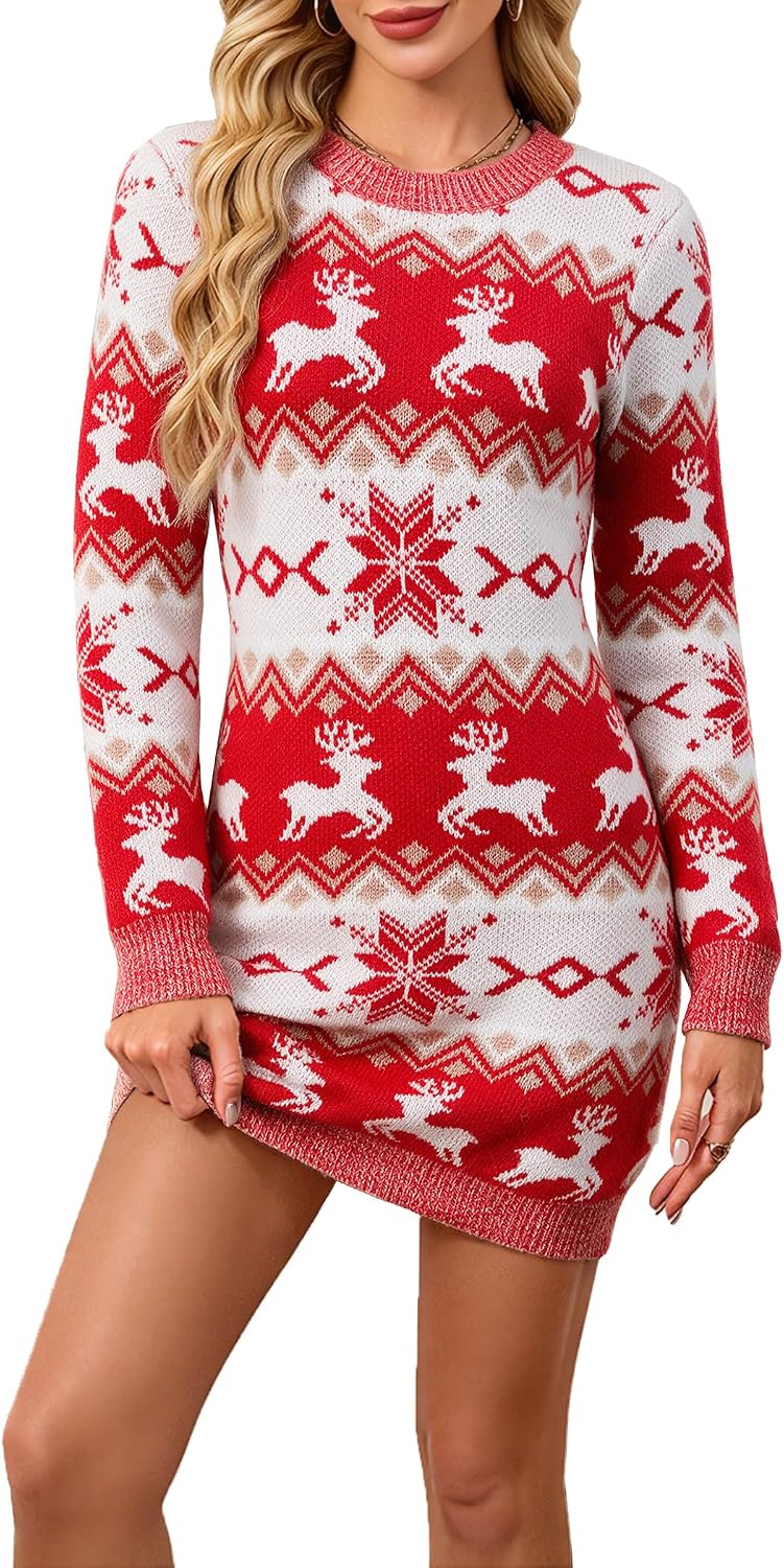 Christmas Sweater Dresses