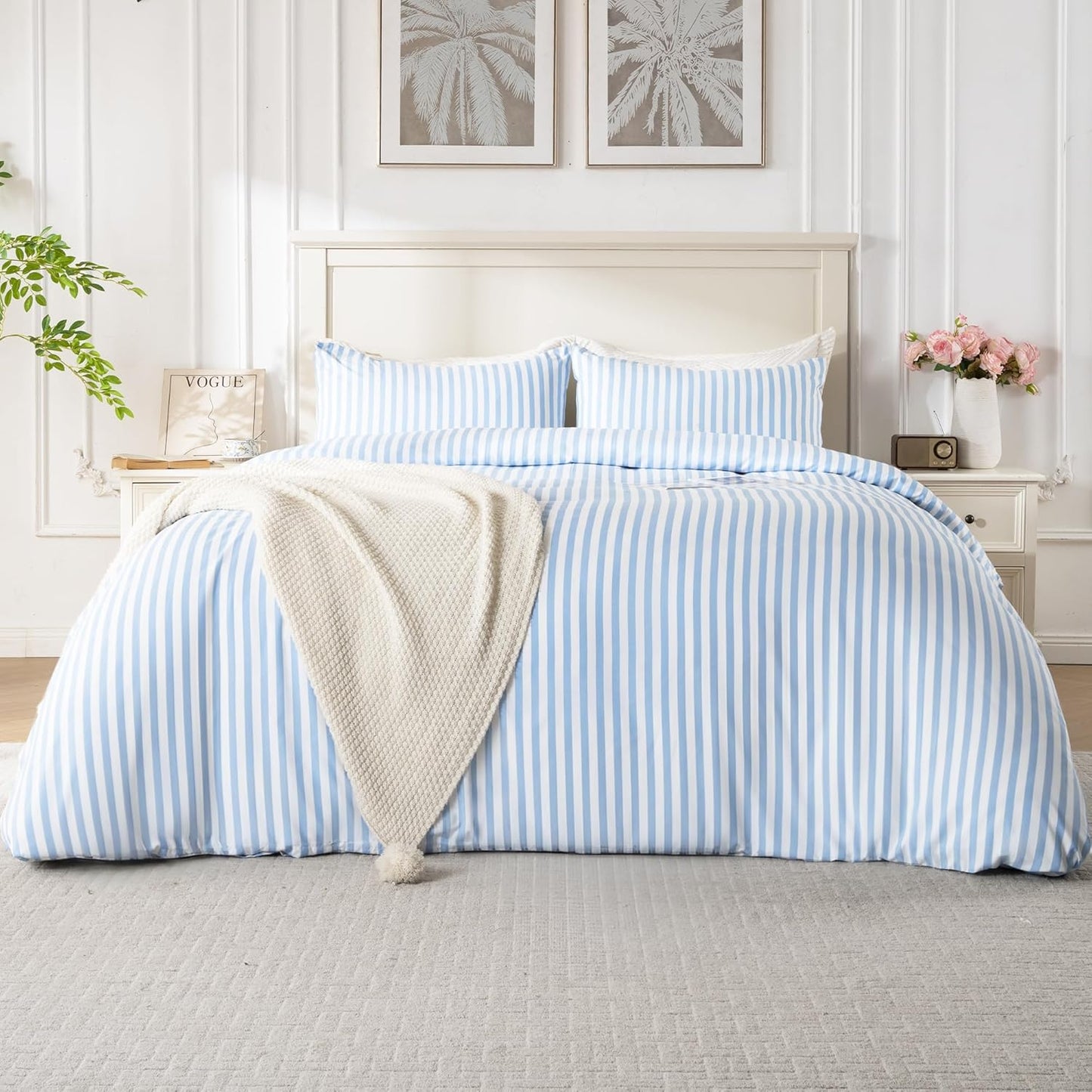 Striped Duvet Set