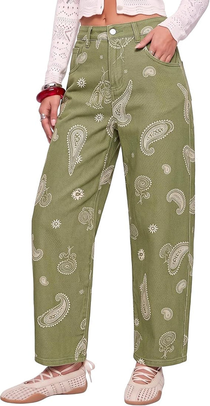 Cotton Barrel Jeans