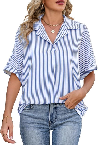 Striped Collared Shirt