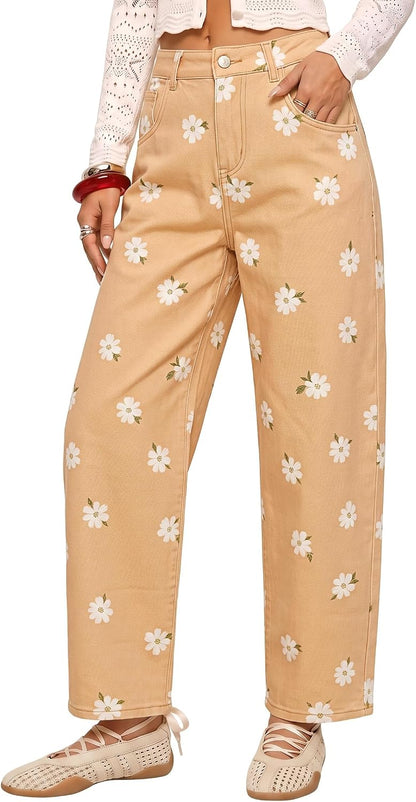 Cotton Barrel Jeans