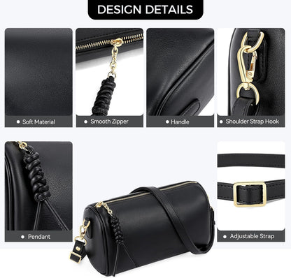Vegan Leather Crossbody Bag