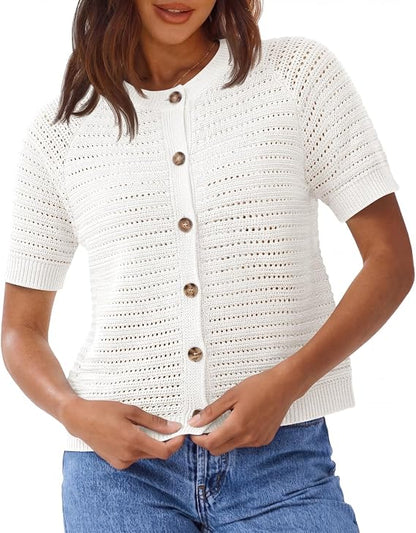 Crochet Cardigan Sweater