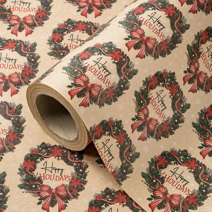 Kraft Christmas Wrapping Paper