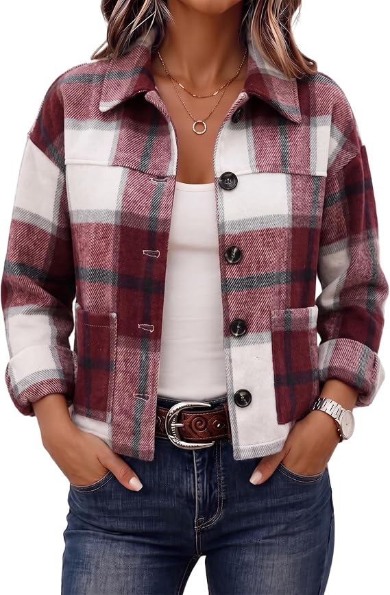 Plaid Flannel Shacket