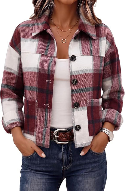 Plaid Flannel Shacket