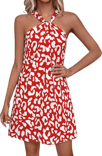 Floral Halter Sundress