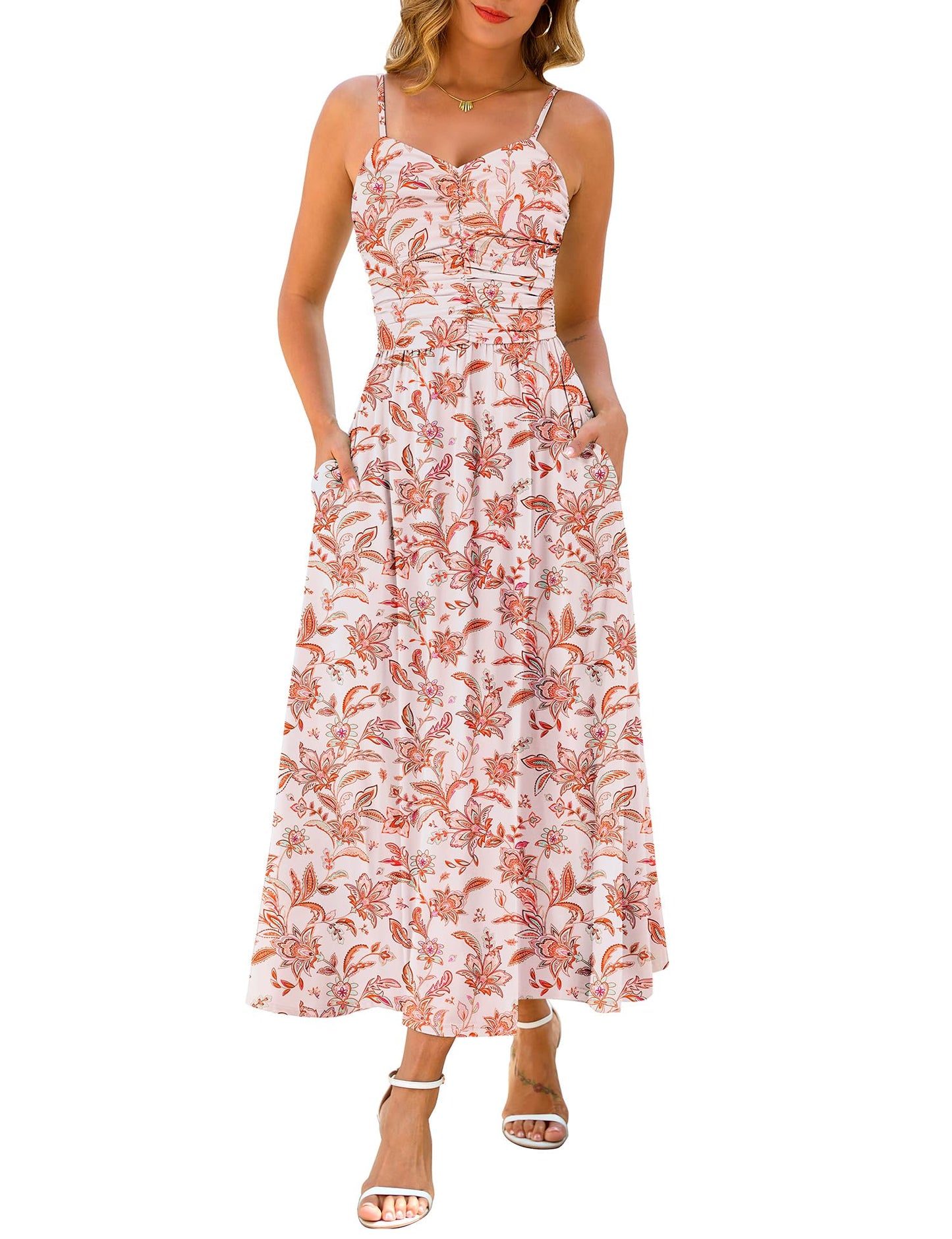 Spaghetti Strap Maxi Dress