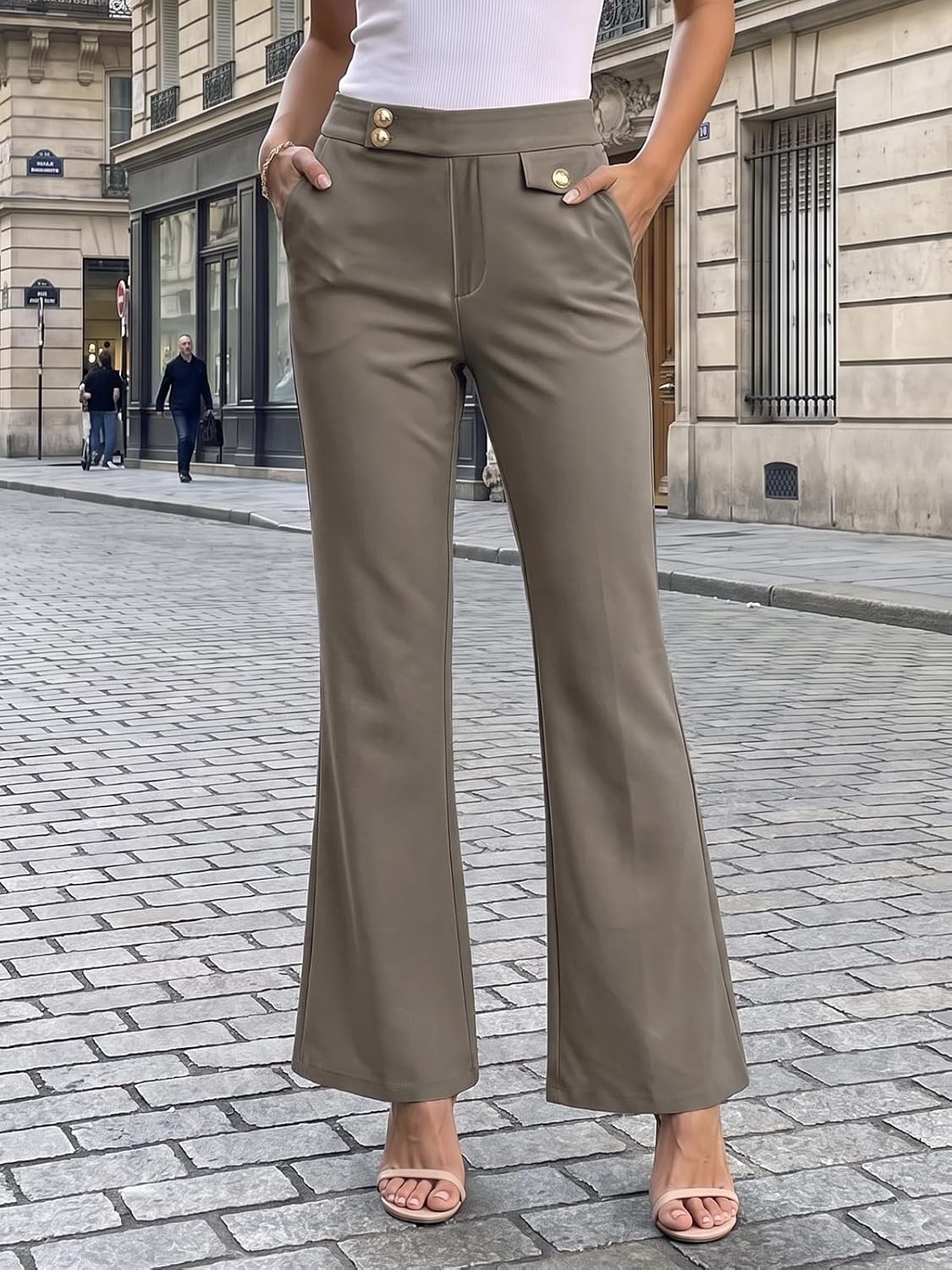 Flared Dress Pants