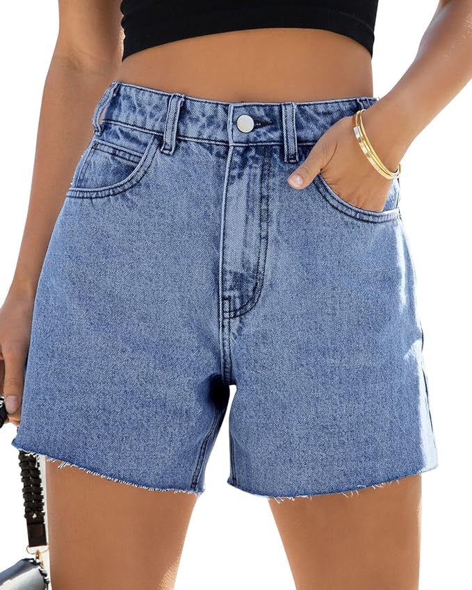 High Waisted Jean Shorts